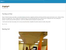 Tablet Screenshot of angelgrrl.com
